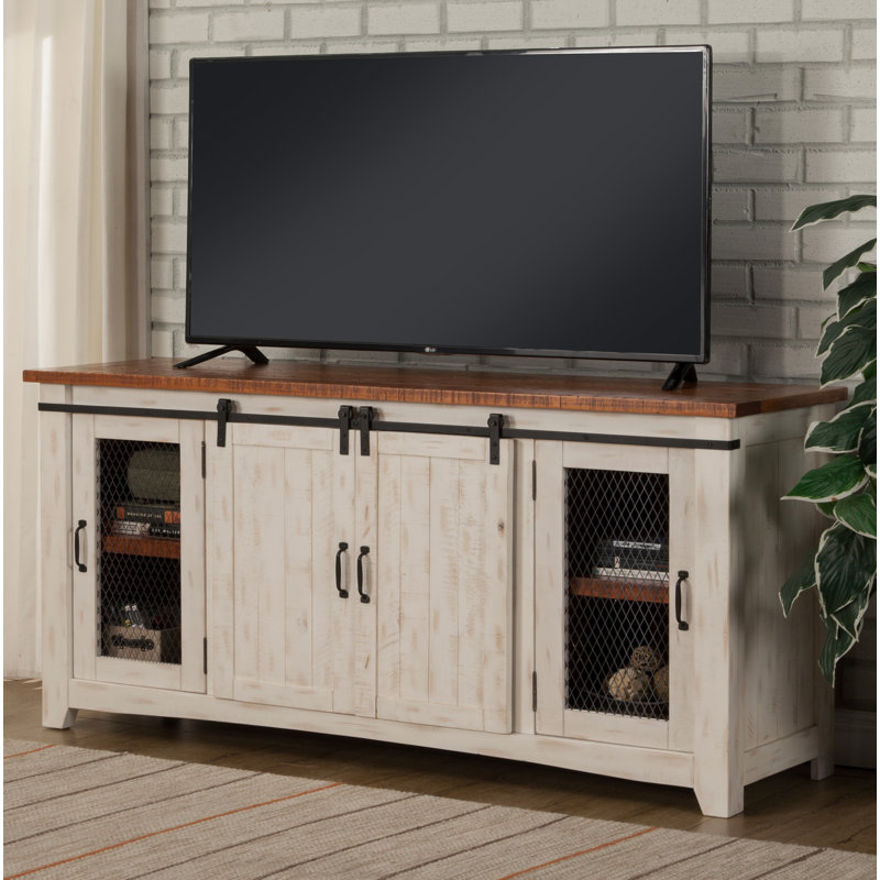 Octavia Solid Wood TV Stand for TVs up to 70 inches & Reviews Birch Lane